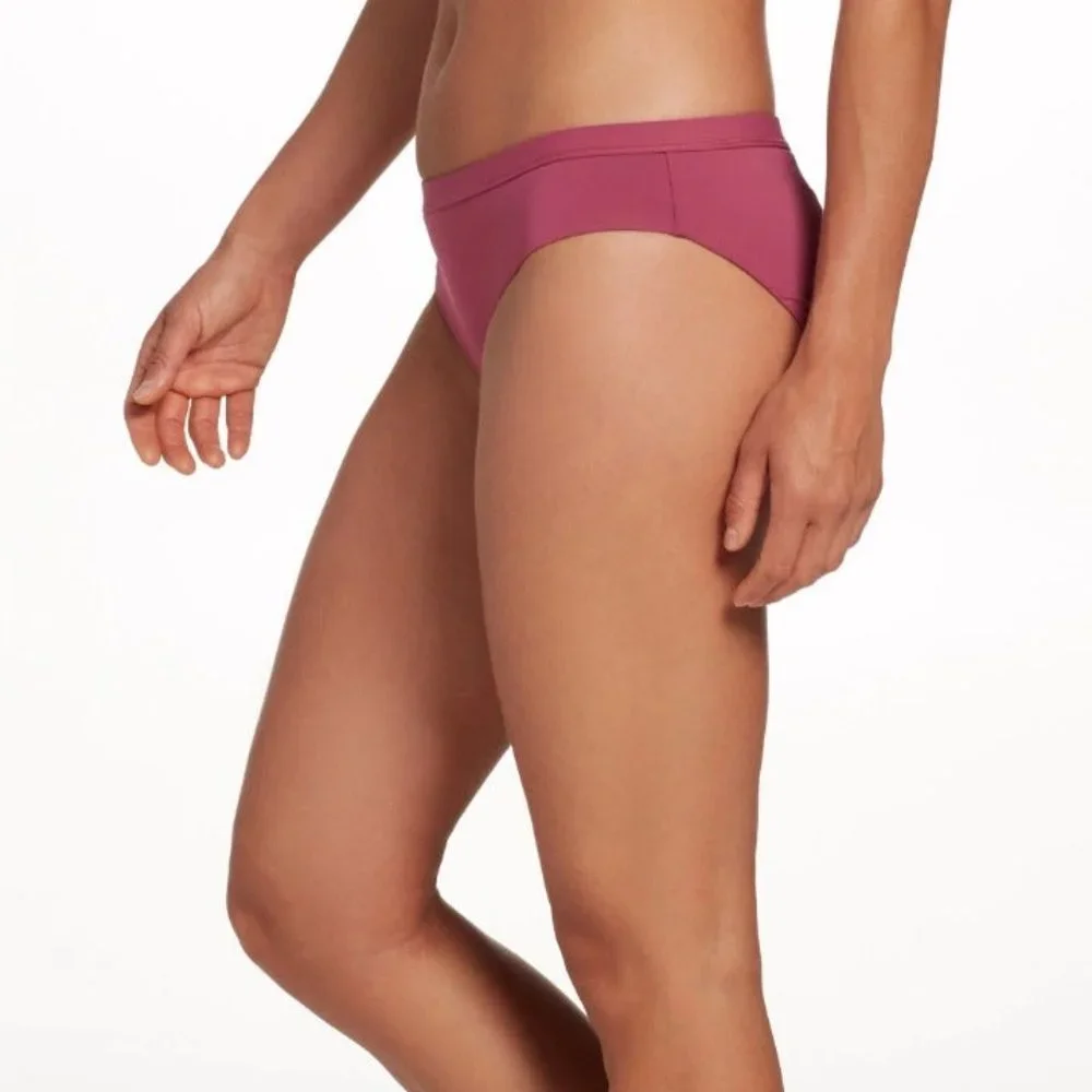 Calia Wide Banded Venetian Berry Bikini Bottoms
